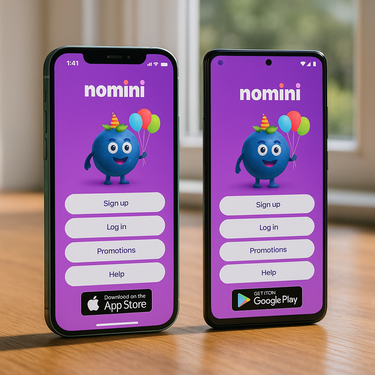 Nomini Casino - Mobile Apps - Browser Access